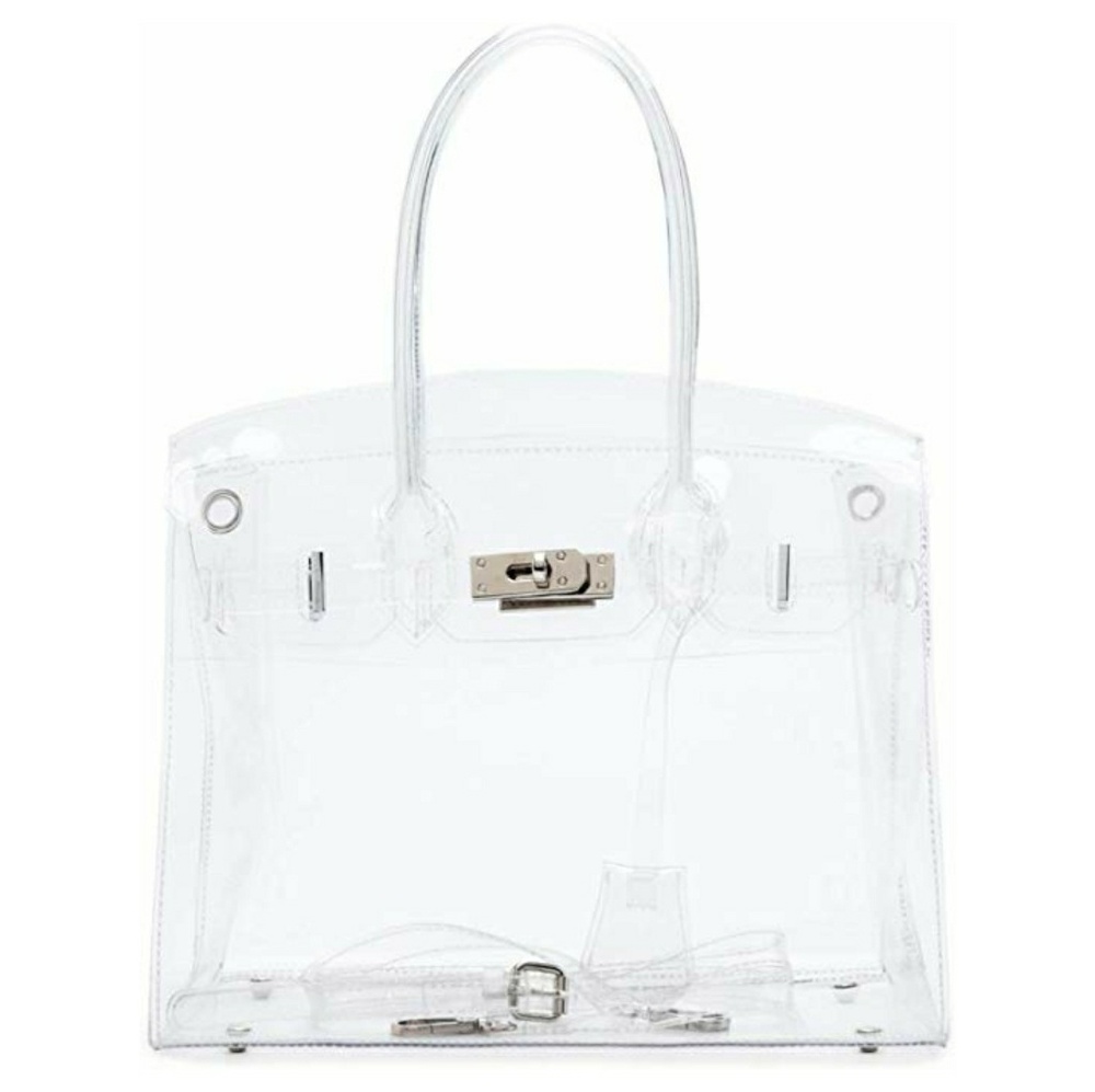 Clear Perspex Satchel
